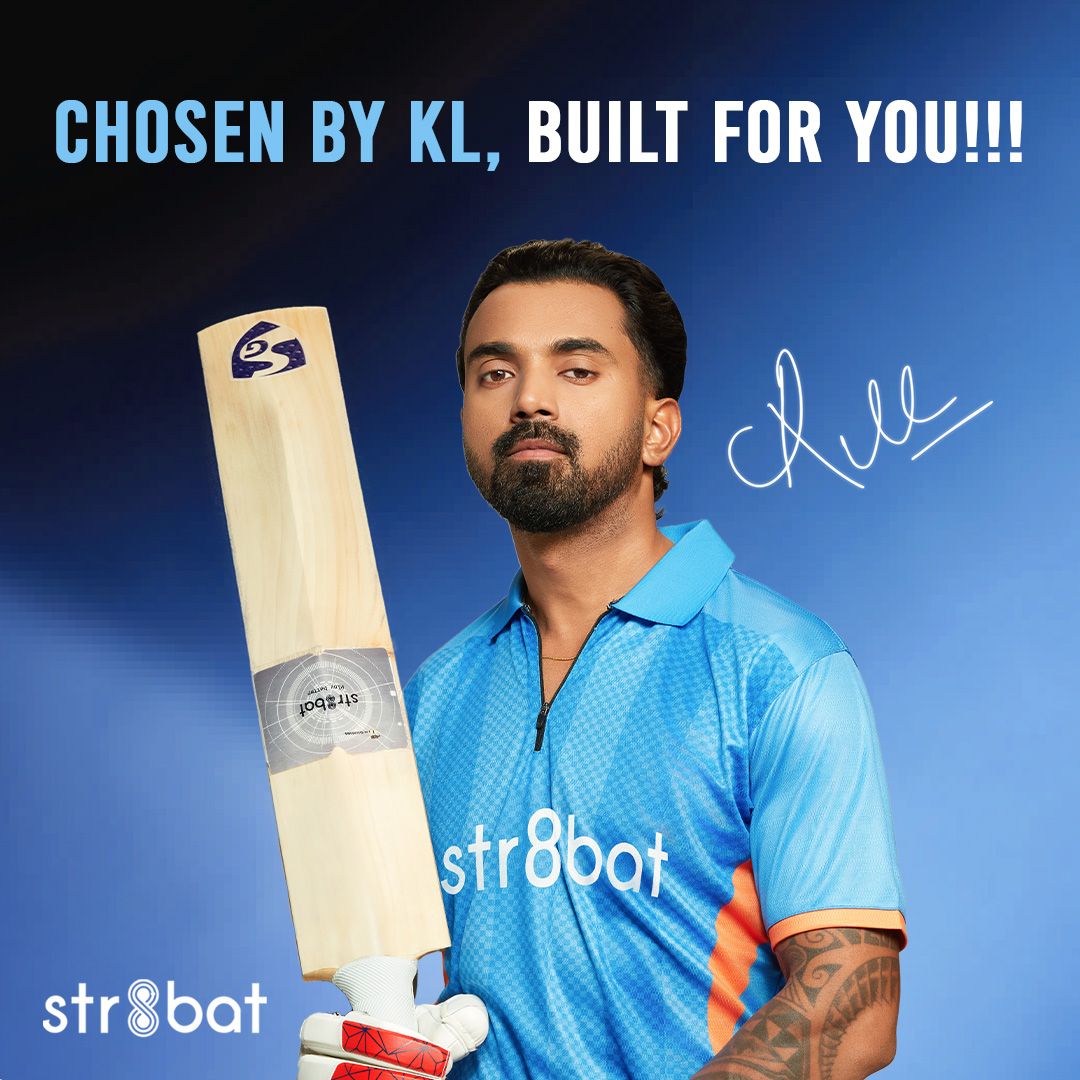 STR8BAT KLR1 limited edition bat, ball and box
